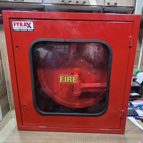 Mild Steel Square Single Door Fire Hose Box