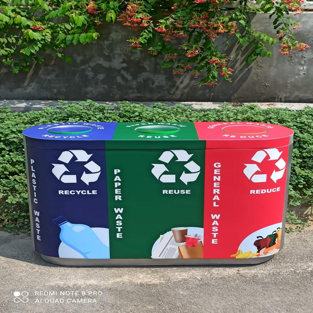 Color Coded FRP trio 60L