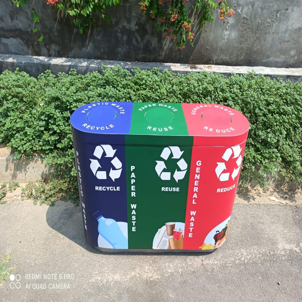 Color Coded FRP trio 60L