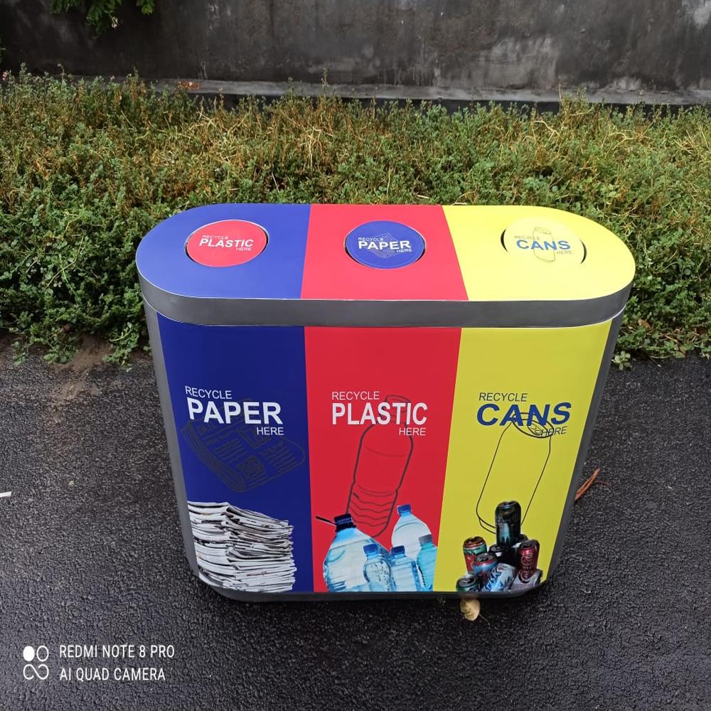 Color Coded FRP trio 60L