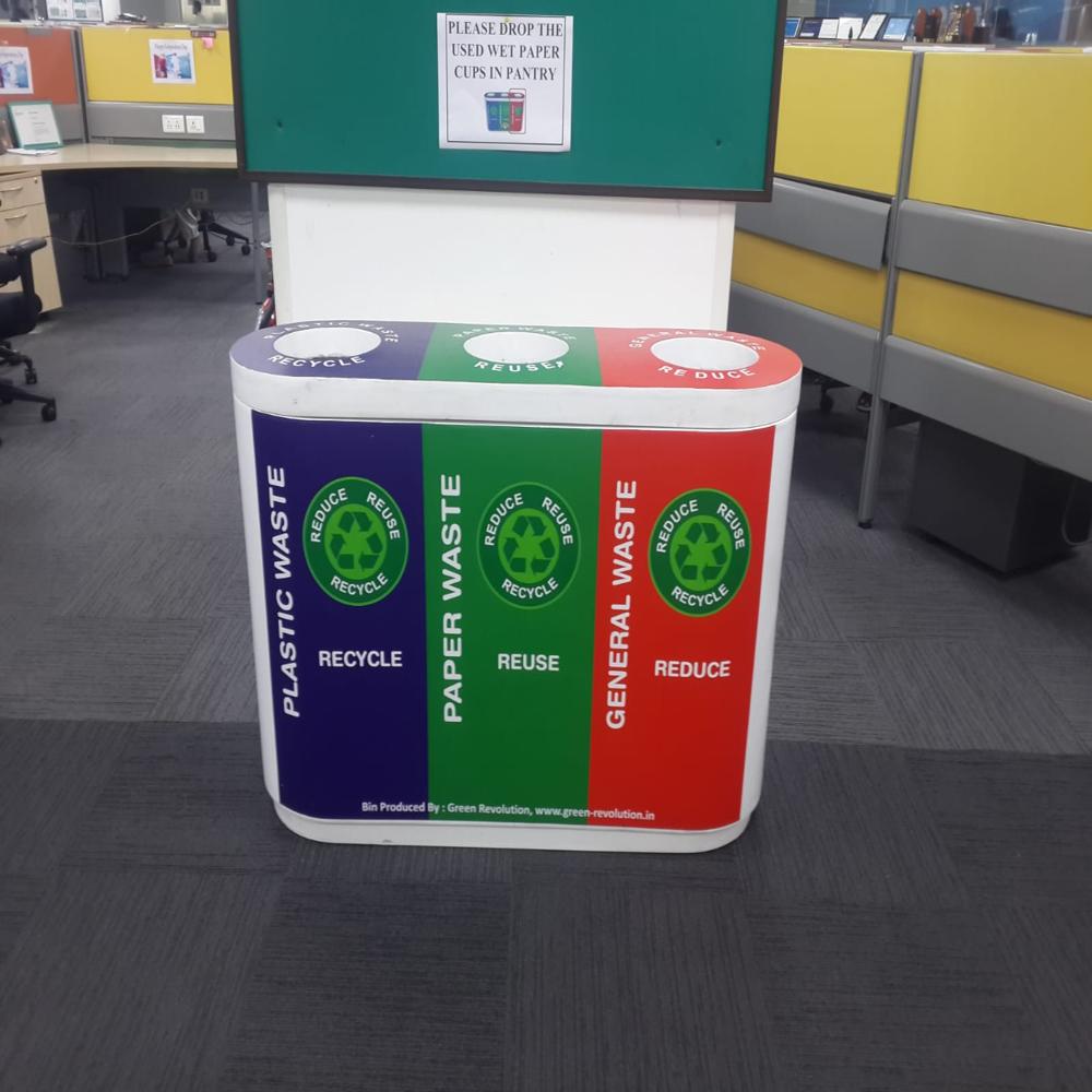 Color Coded FRP trio 60L