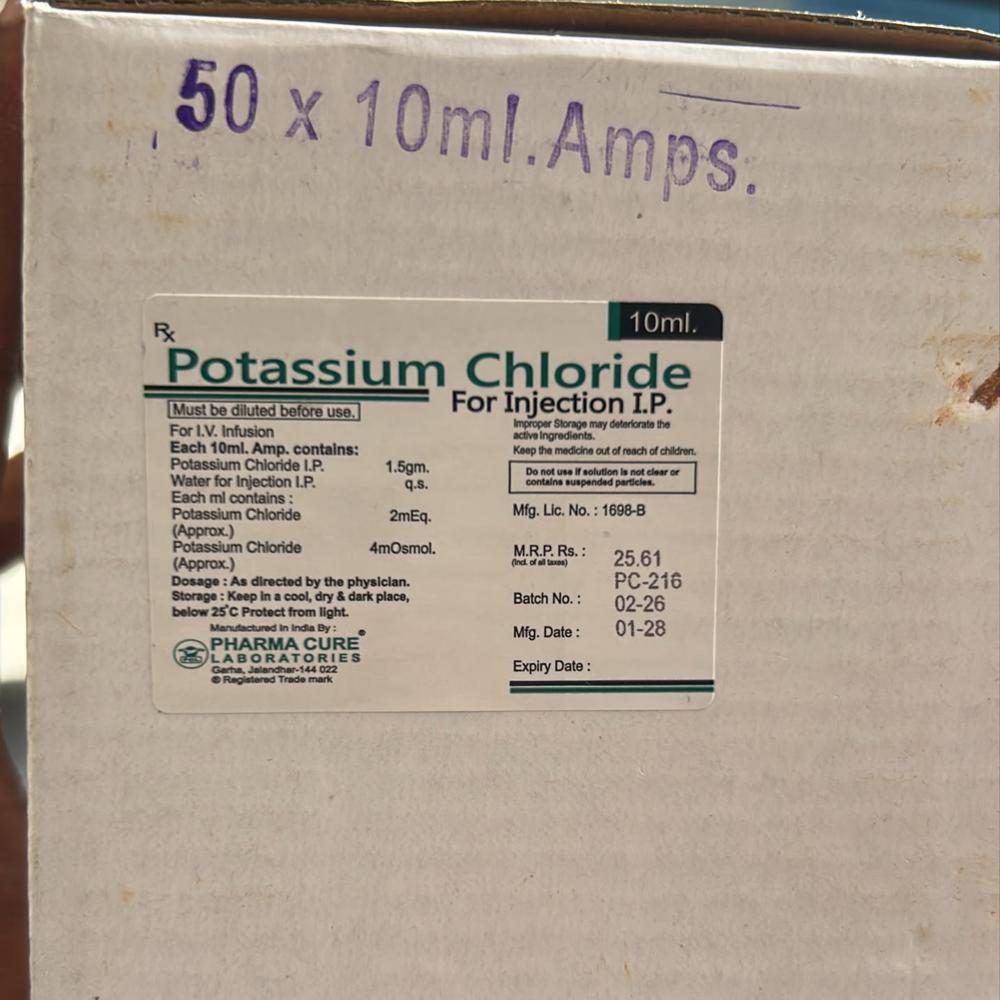 Potassium Chloride Injection I.p