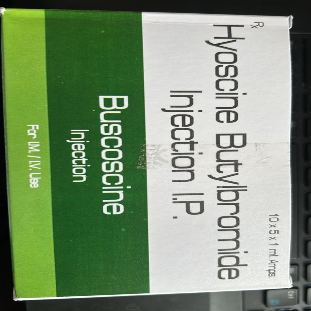 Hyoscine Butylbromide I.P 20 mg