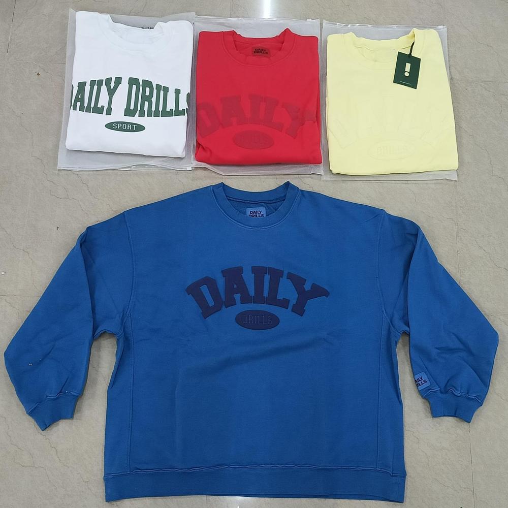 W13711 | DAILY DRILLS Ladies Printed Oversize Fit Sweatshirts