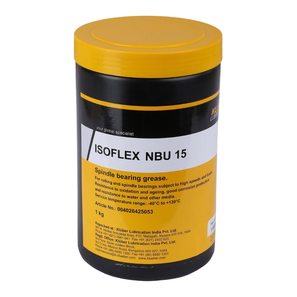 Kluber Isoflex Nbu 15 Grease High Temperature Grease 1 Kg - Application: High-Speed Bearings