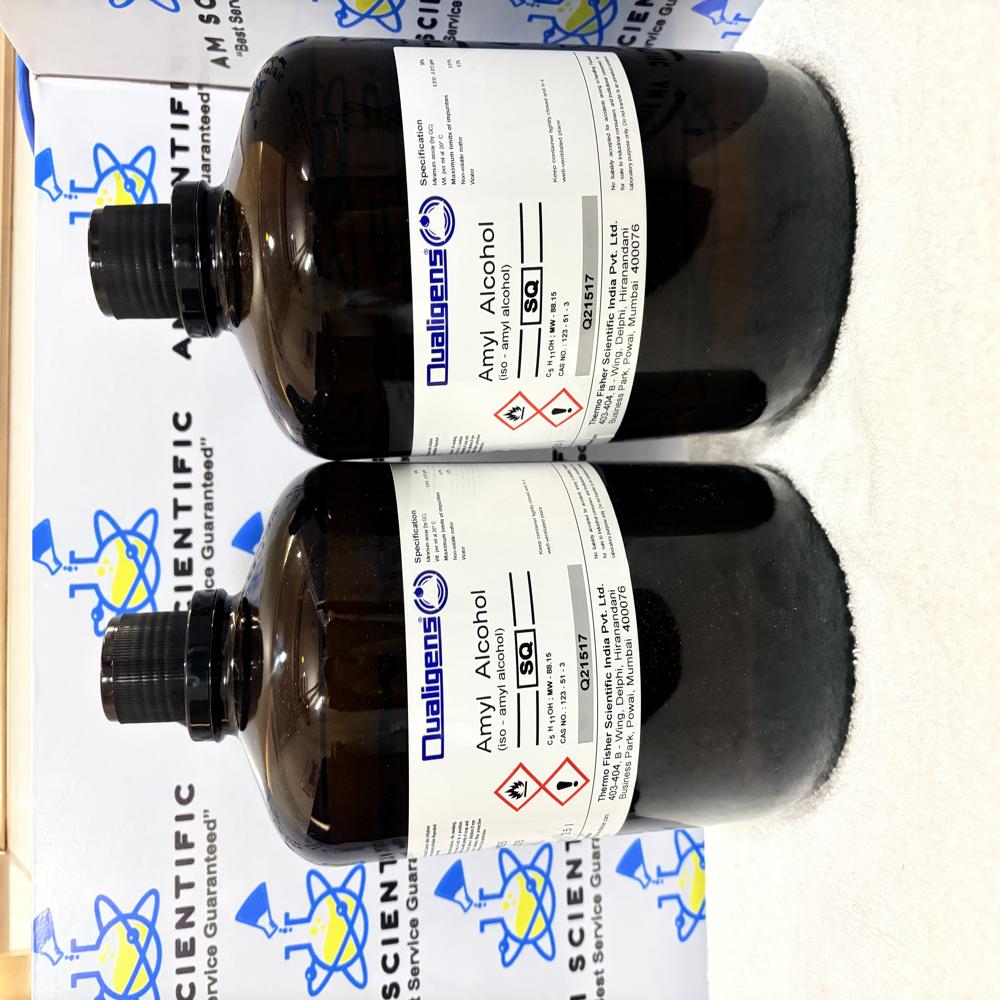 Iso Amyl Alcohol SQ 2.5Ltr Qualigens