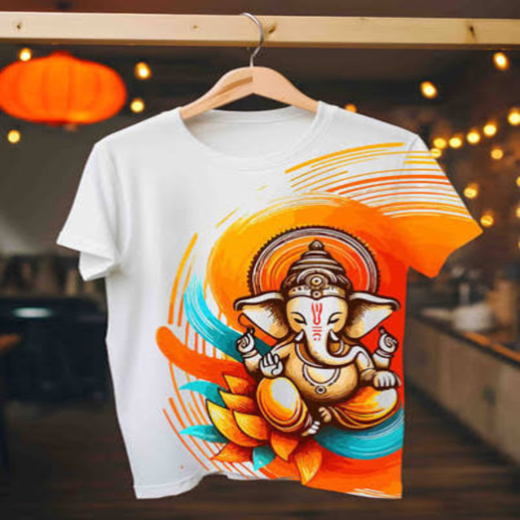 Ganpati Bappa Jersey T-shirt