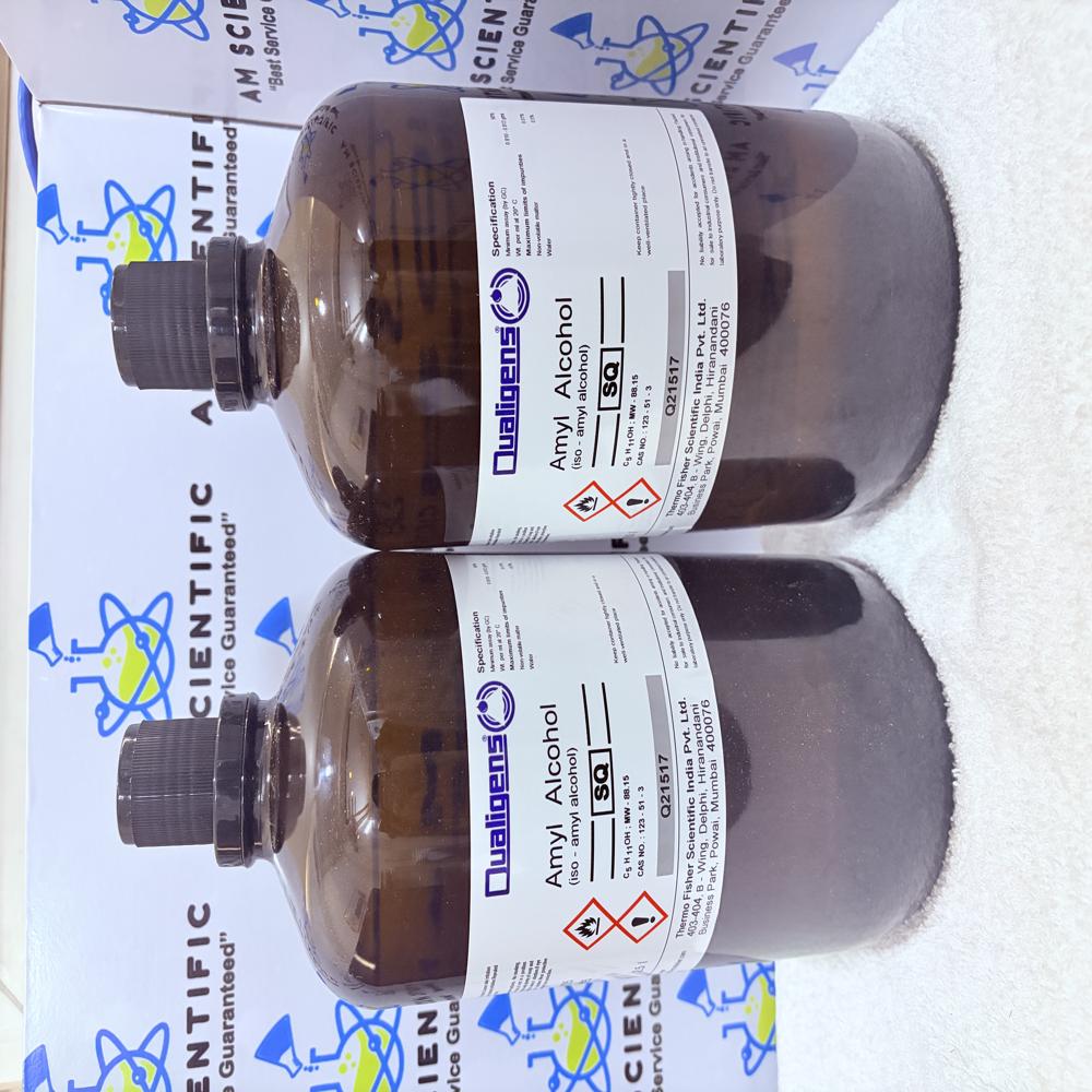 Iso Amyl Alcohol SQ 2.5Ltr Qualigens