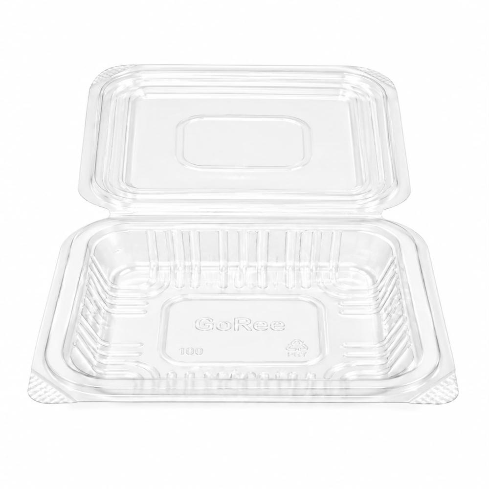 100Ml Hinged Box - Color: Transparent
