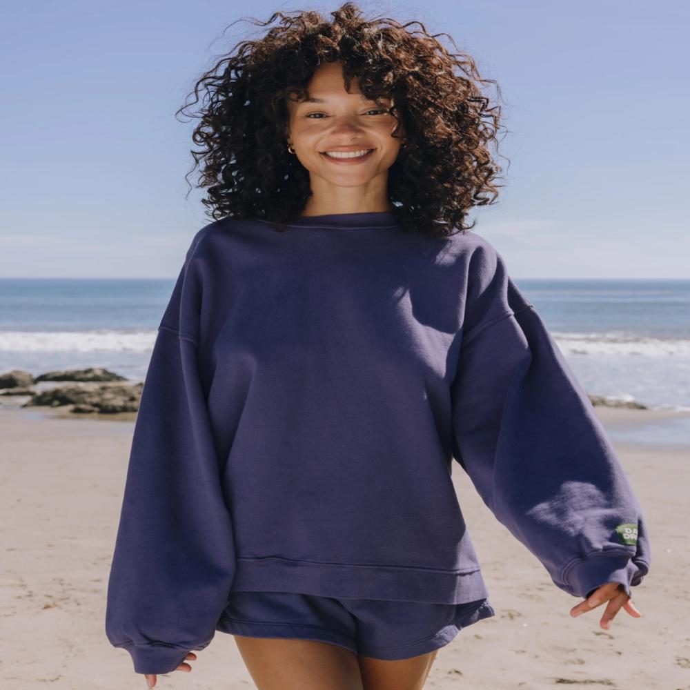 W13710 | DAILY DRILLS Ladies Oversize Fit Sweatshirts