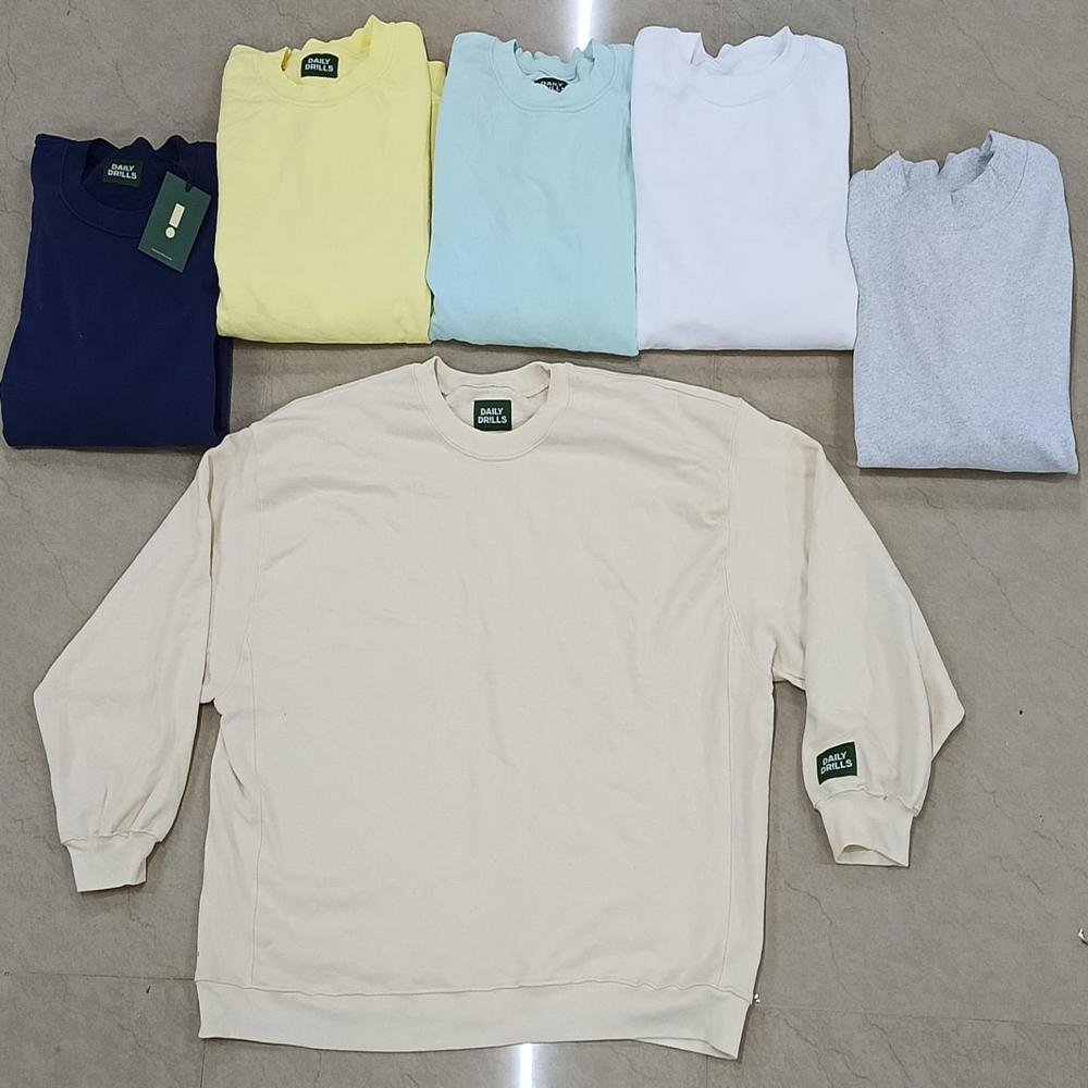 W13710 | DAILY DRILLS Ladies Oversize Fit Sweatshirts