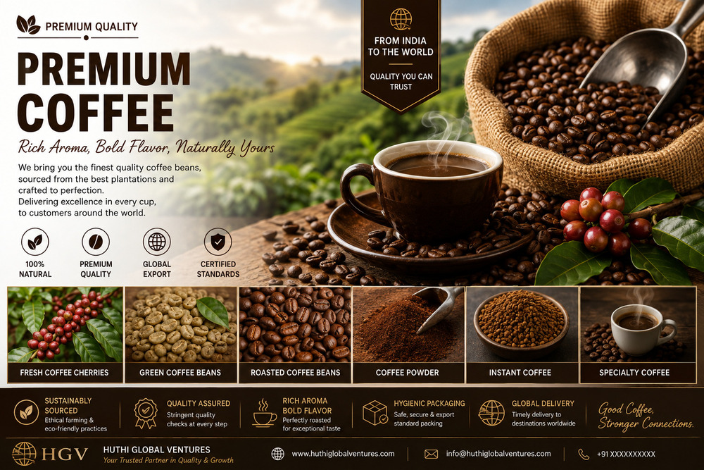 Brown Premium Quality Coffee