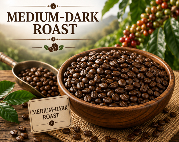 Medium Dark Roast Coffee