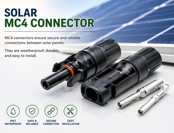 Solar MC4 Connector
