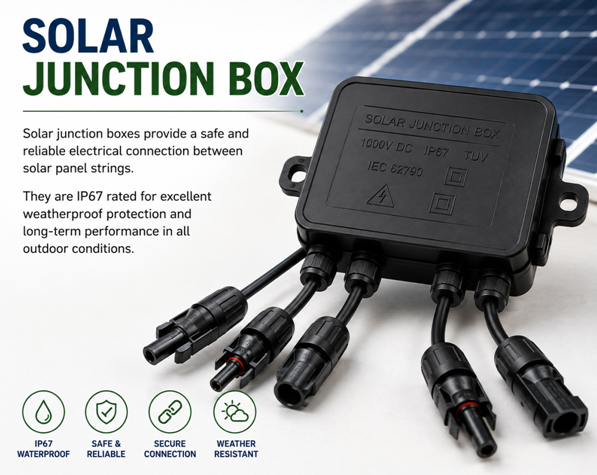 1000v Solar Junction Box