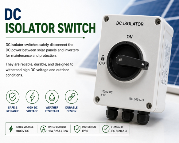 Solar DC Isolator Switch