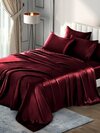 Polyester satin 112 INCH bedsheet fabric