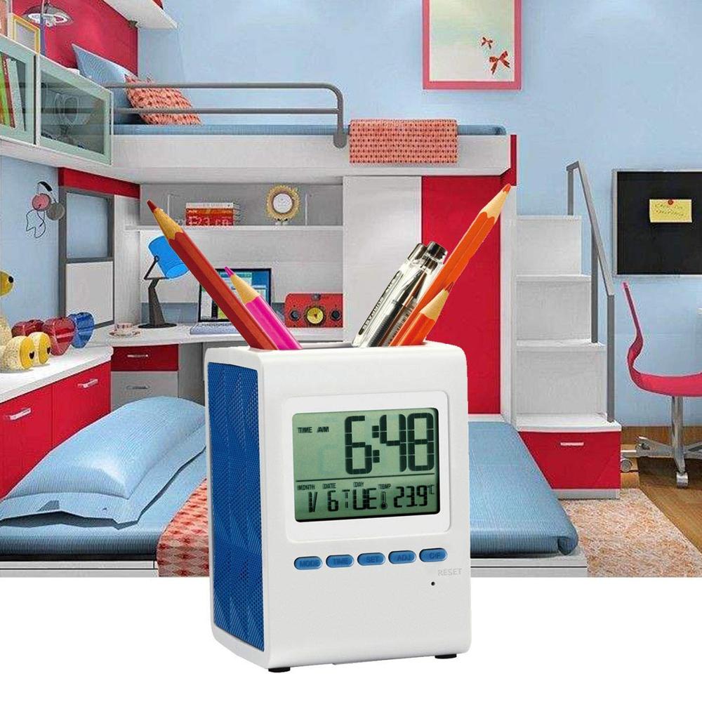 Digital Clock With Pen
