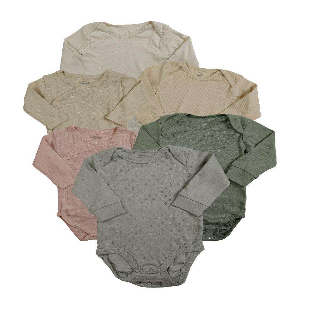 A31360 | Baby Long Sleeve Bodysuits Assorted