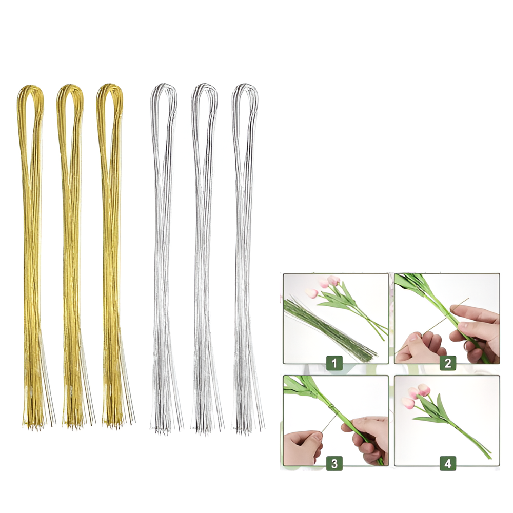 Wire Golden And Silver 24 Gauge