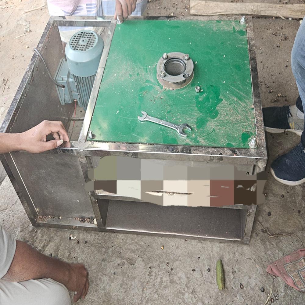 Makhana Pooping Machine