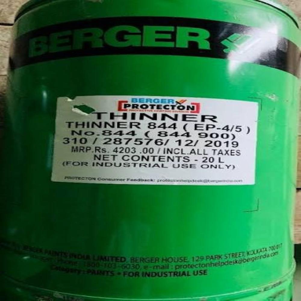 Thinner 844(epoxy Thinner) - Application: Brush