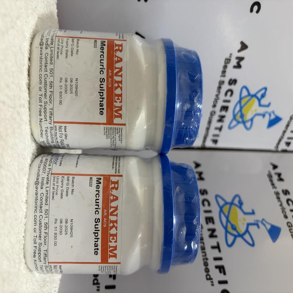 Mercuric sulfate 250g Rankem