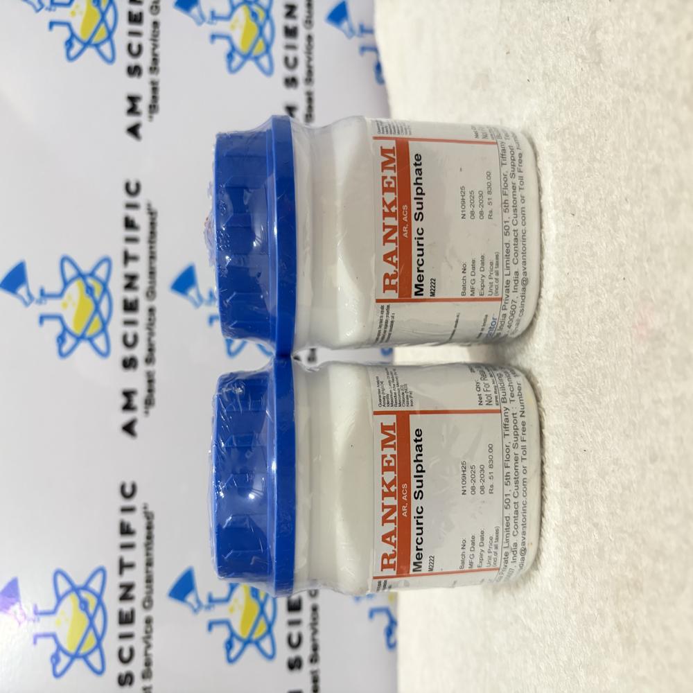 Mercuric sulfate 250g Rankem