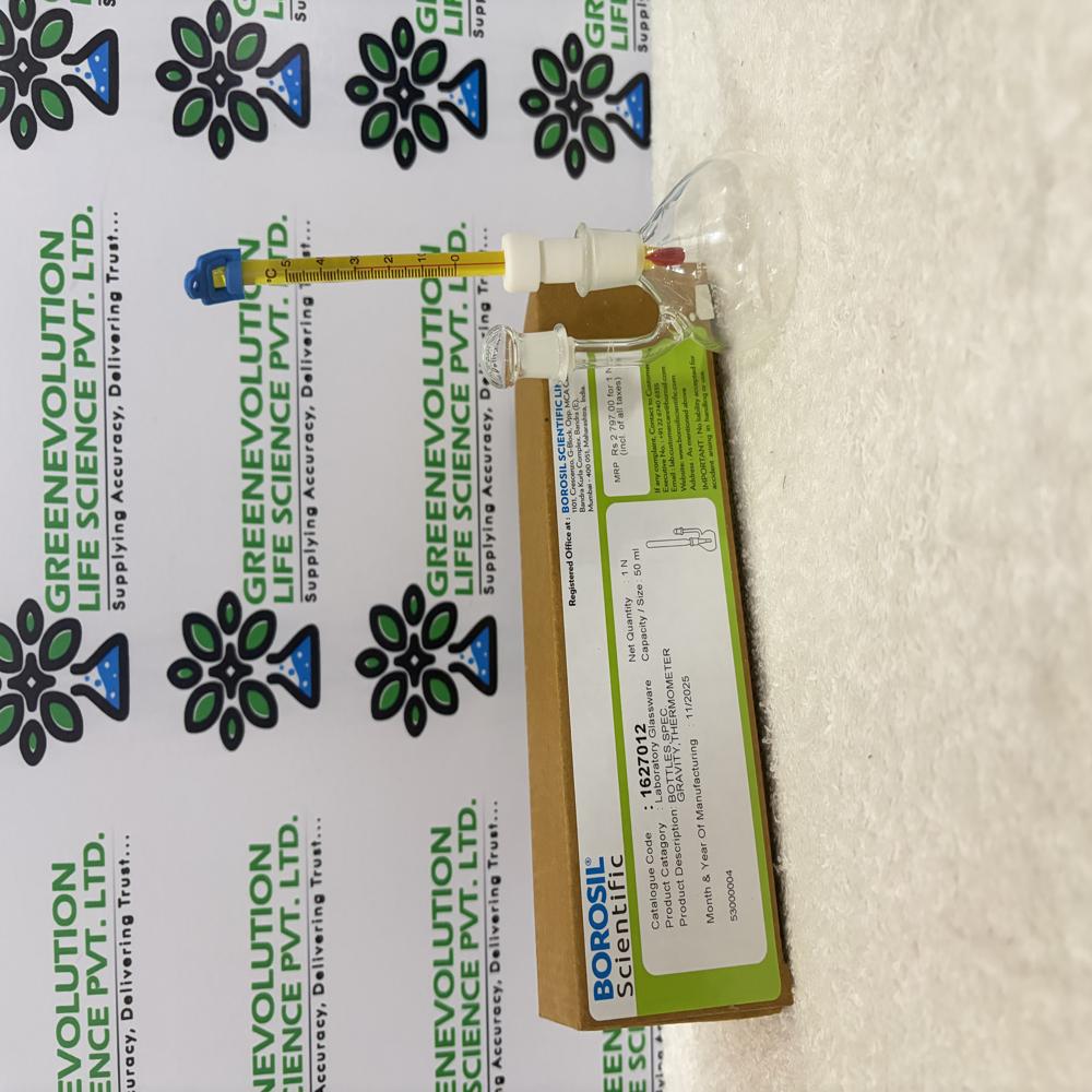 Specific Gravity Bottle 50 Ml Borosil