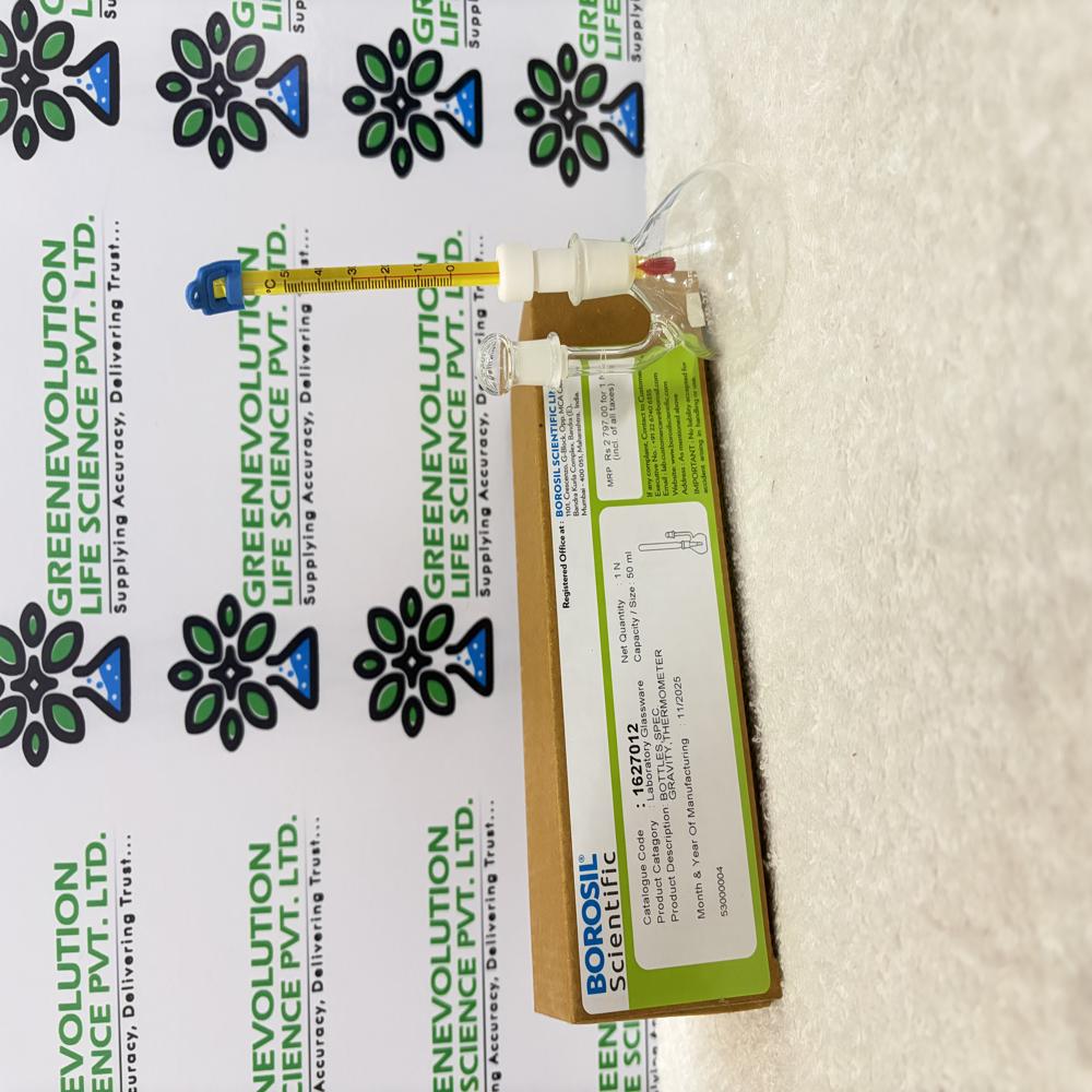 Specific Gravity Bottle 50 Ml Borosil