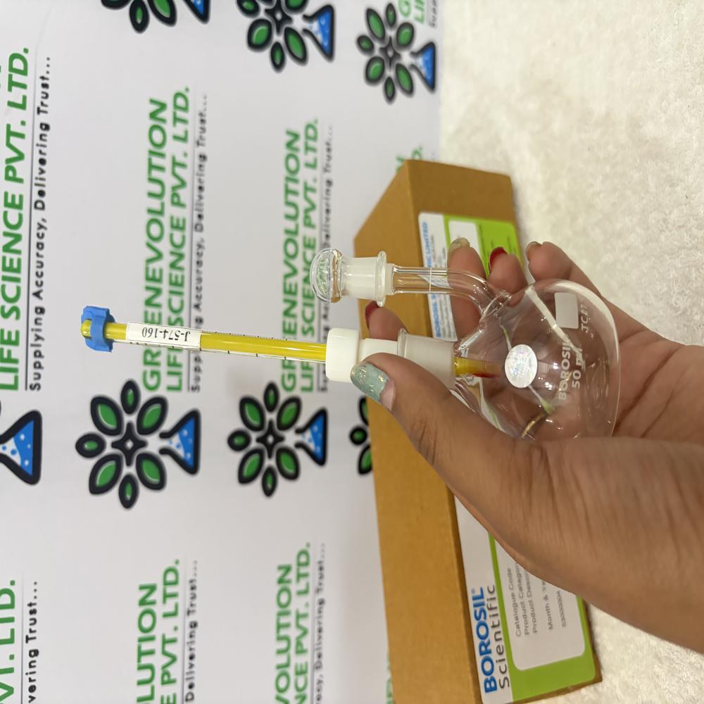 Specific Gravity Bottle 50 Ml Borosil