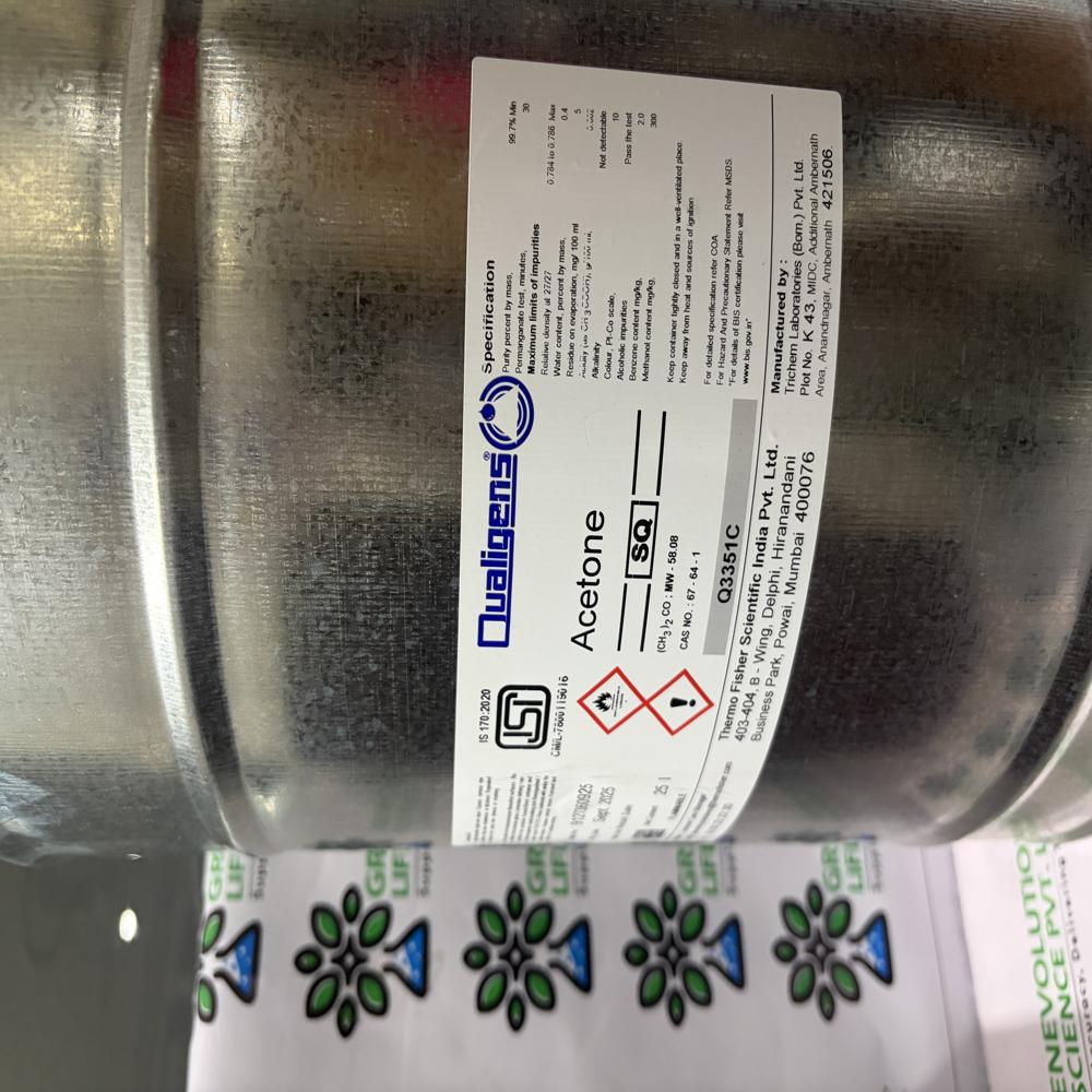 Acetone SQ Qualigens