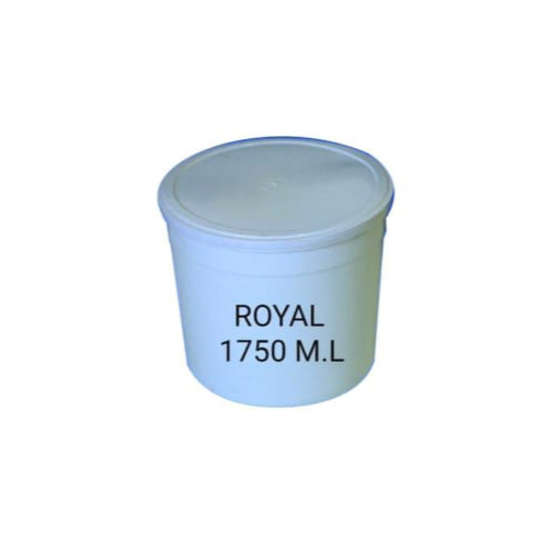 1750 ML Plastic Round Container