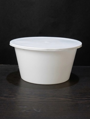 4000 ML Plastic Round Food Container