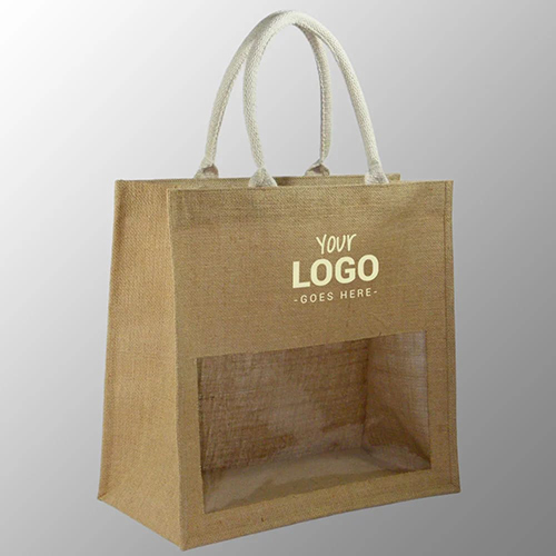 Jute Window Display Gift Bag - Capacity: 10 Kg