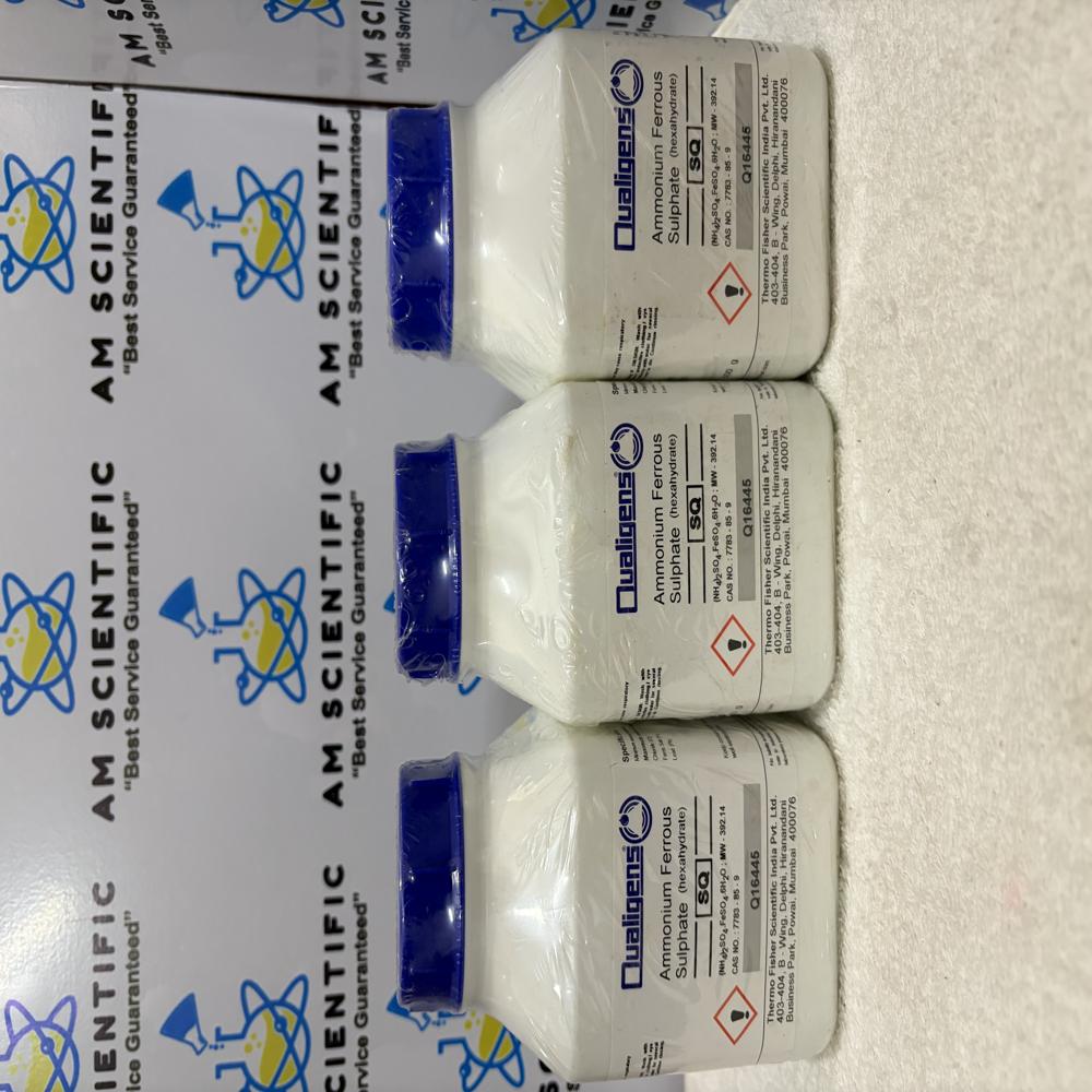Ammonium Ferrous Sulphate SQ 500g Qualigens