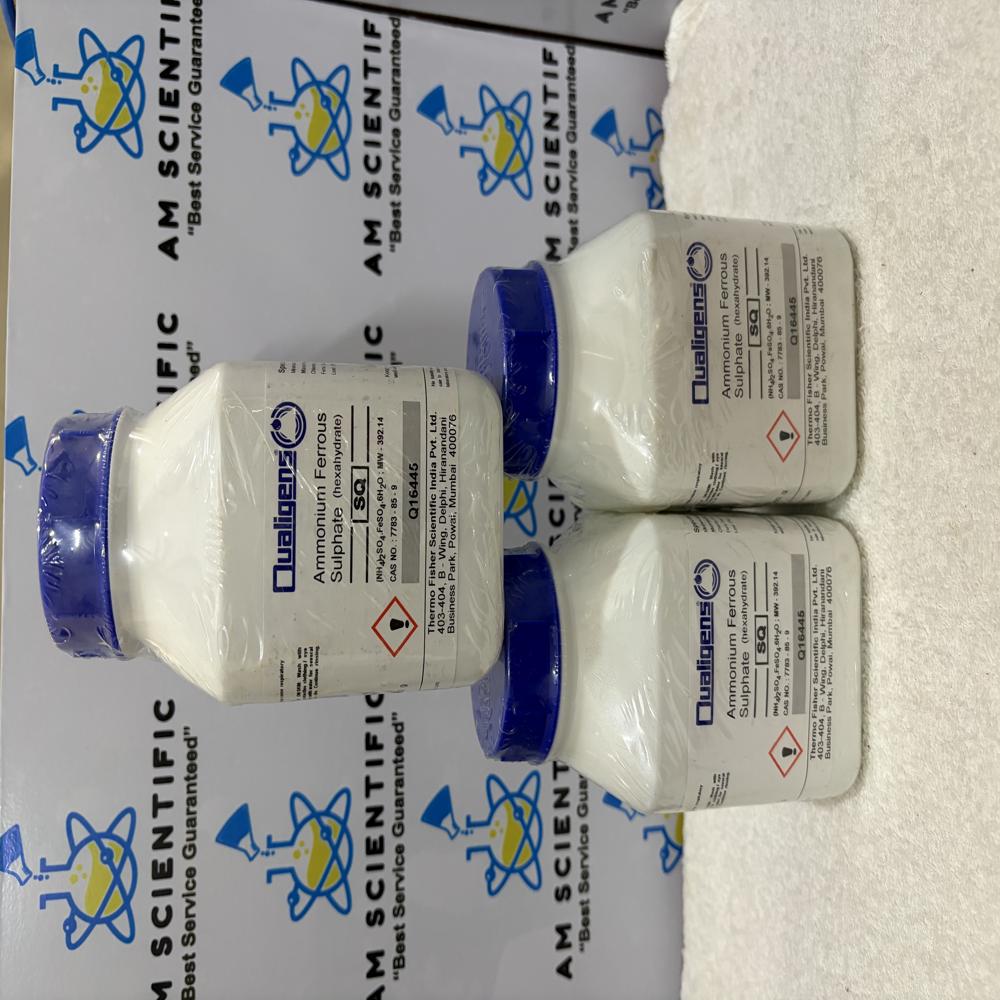 Ammonium Ferrous Sulphate SQ 500g Qualigens
