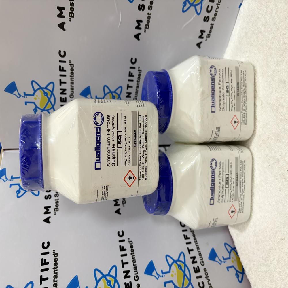 Ammonium Ferrous Sulphate SQ 500g Qualigens