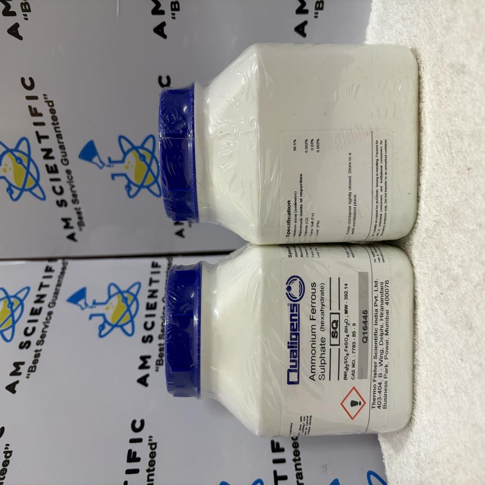 Ammonium Ferrous Sulphate SQ 500g Qualigens
