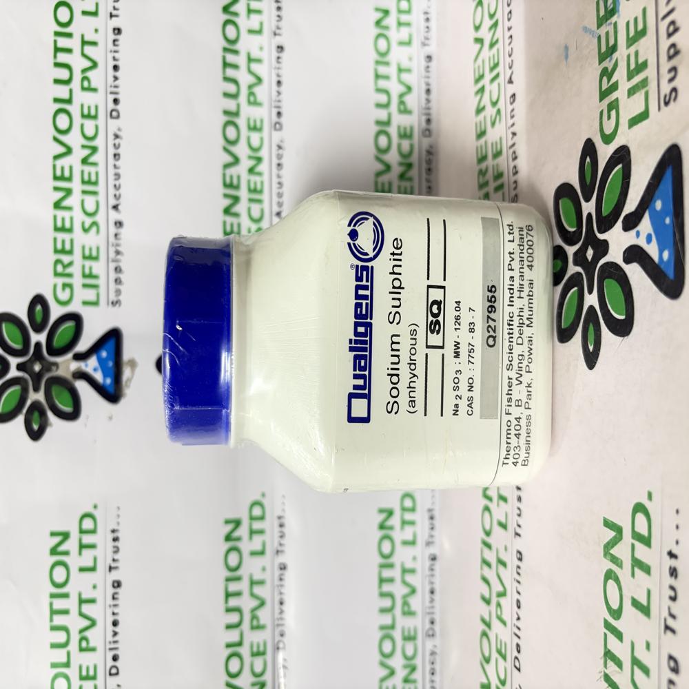 Sodium Sulphite Anhydrous 500gm Qualigens