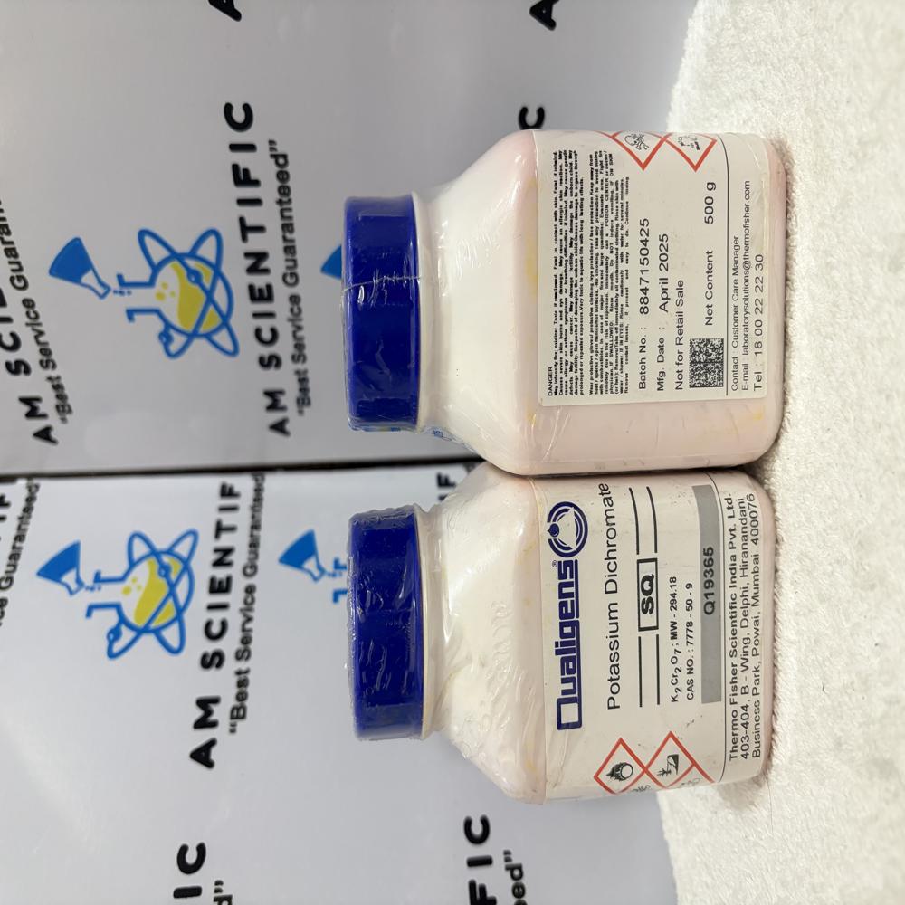Potassium Dichromate SQ 500g Qualigens