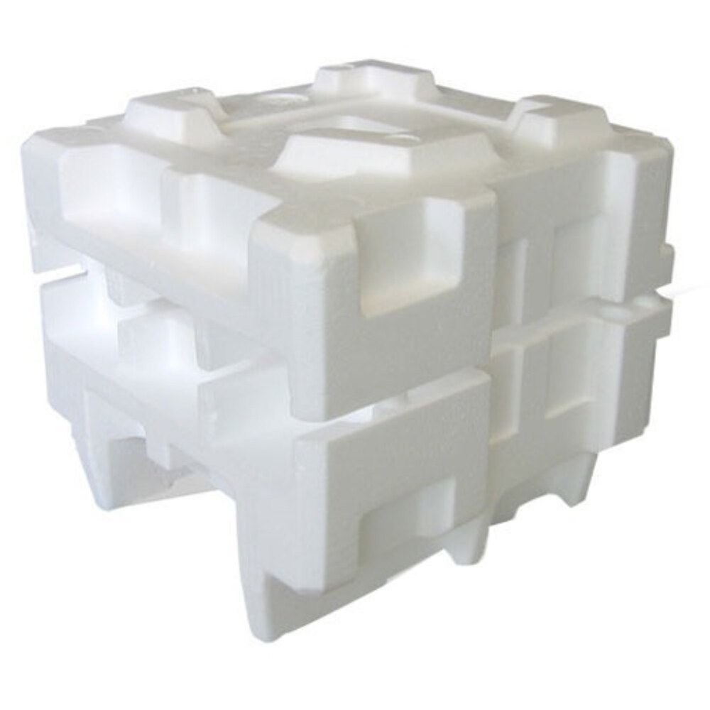 Plastic Body Packaging Buffer In Thermocole - Color: White