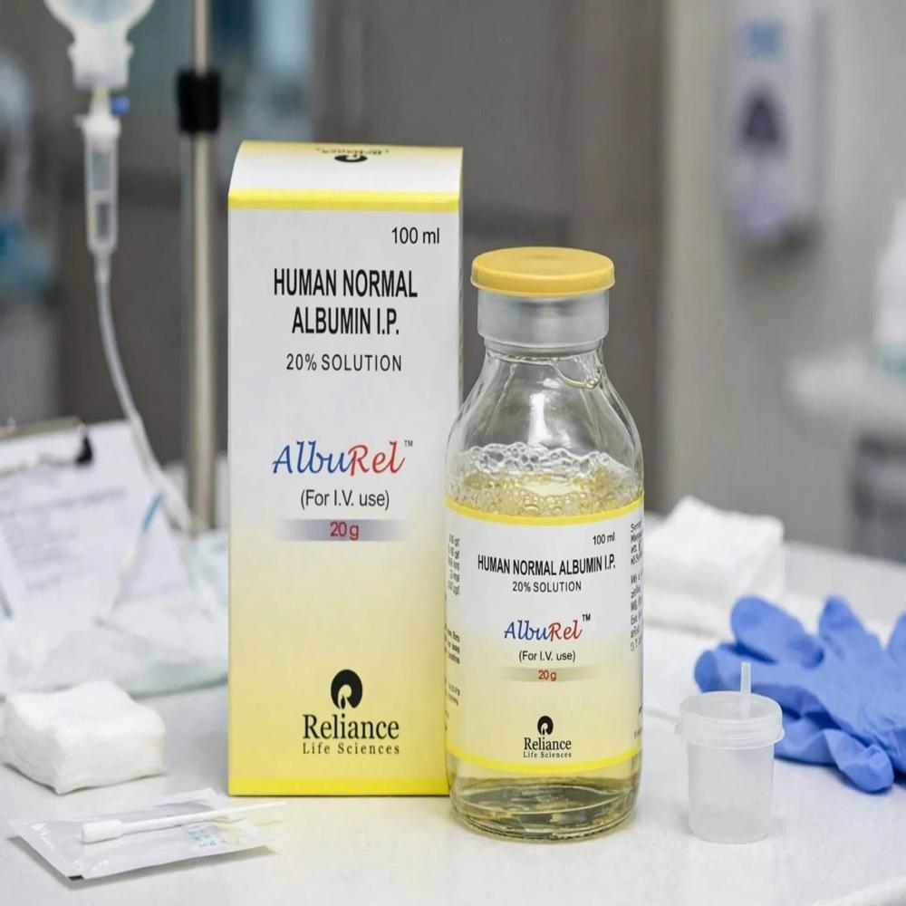 Human Albumin 20% 100Ml - Drug Type: Injection