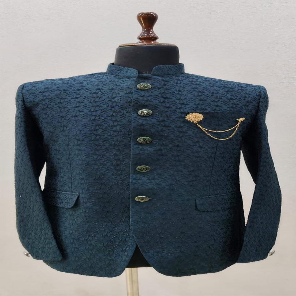 Mens Jodhpuri Bandhgala with Designer Buttons