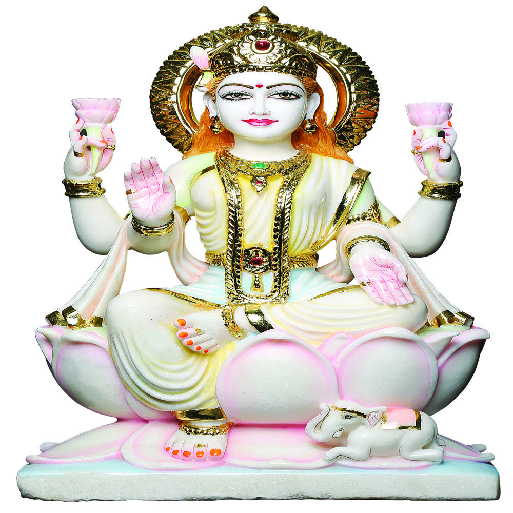 Marble Lakshmi Statue