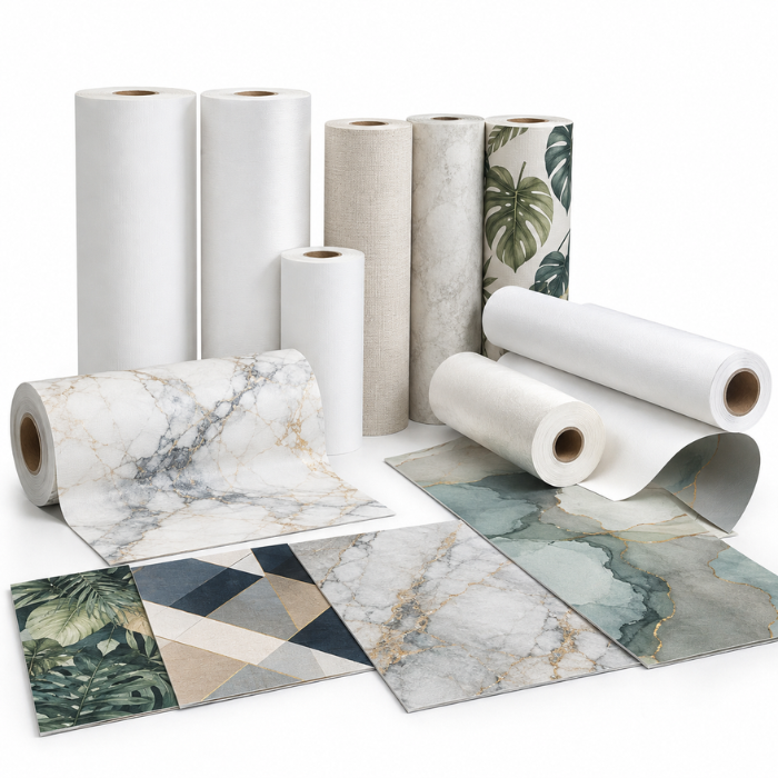 Digital Wall Media Roll Manufacturing & Coating Machine