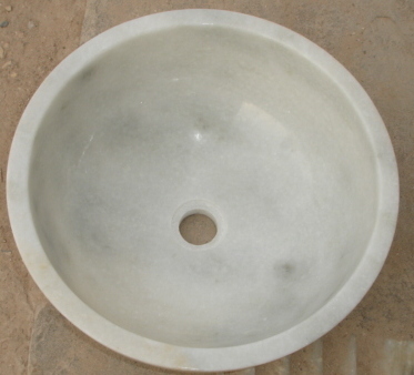 मरमर आधारित वॉश बेसिन