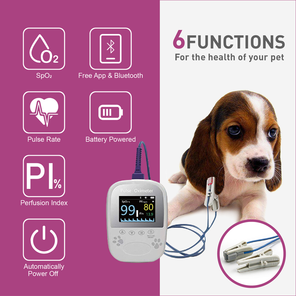BM1000A Veterinary Pulse Oximeter