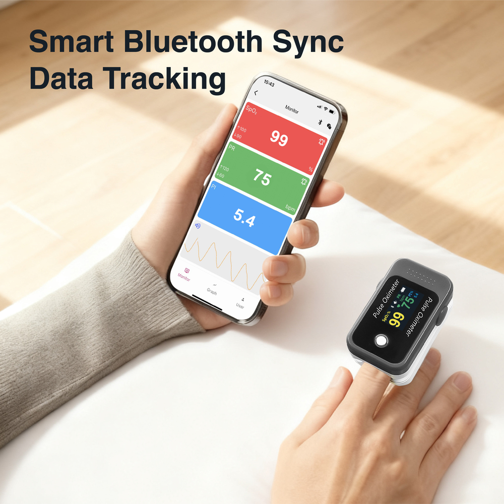 BM1000C Fingertip Pulse Oximeter