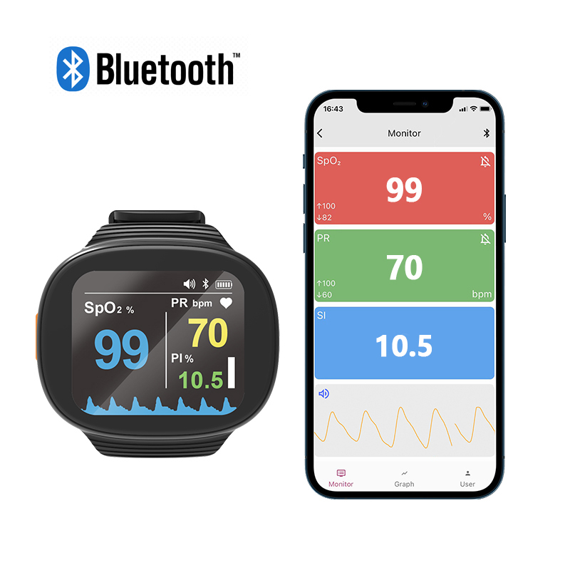BM2000D Wrist Pulse Oximeter